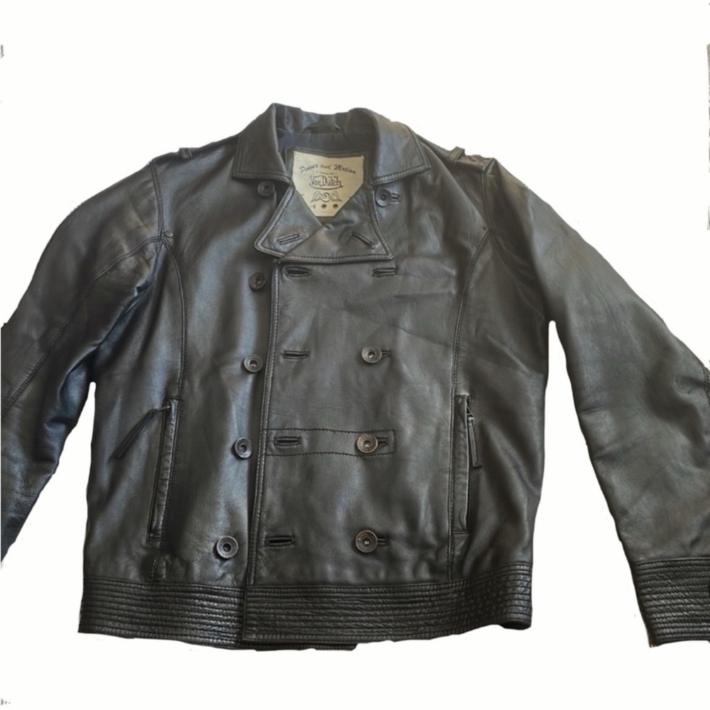 Von Dutch authentic 100% real soft leather, size L